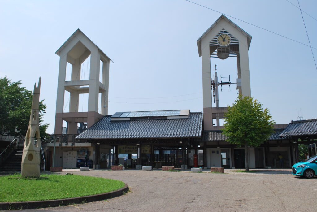 益子駅舎