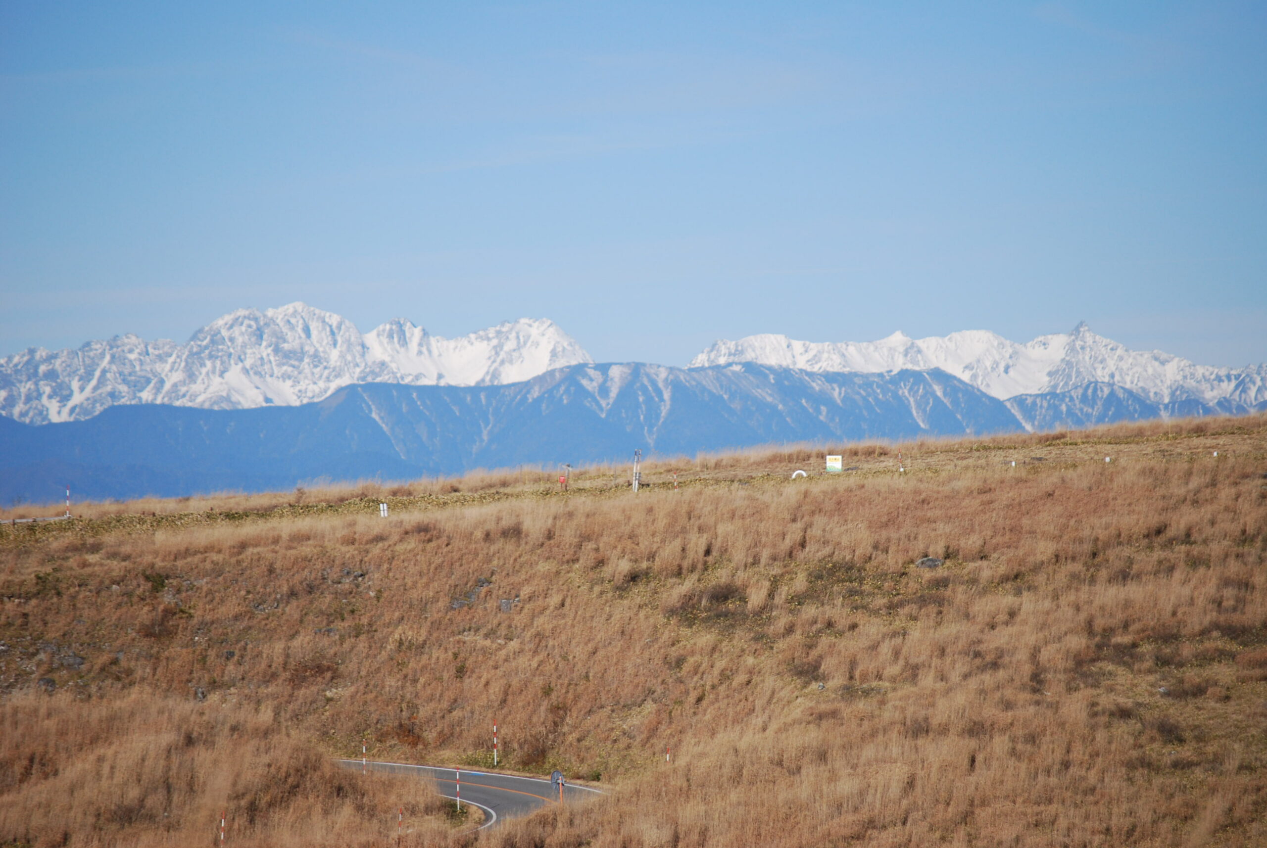 北アルプス（槍ヶ岳・穂高）の展望