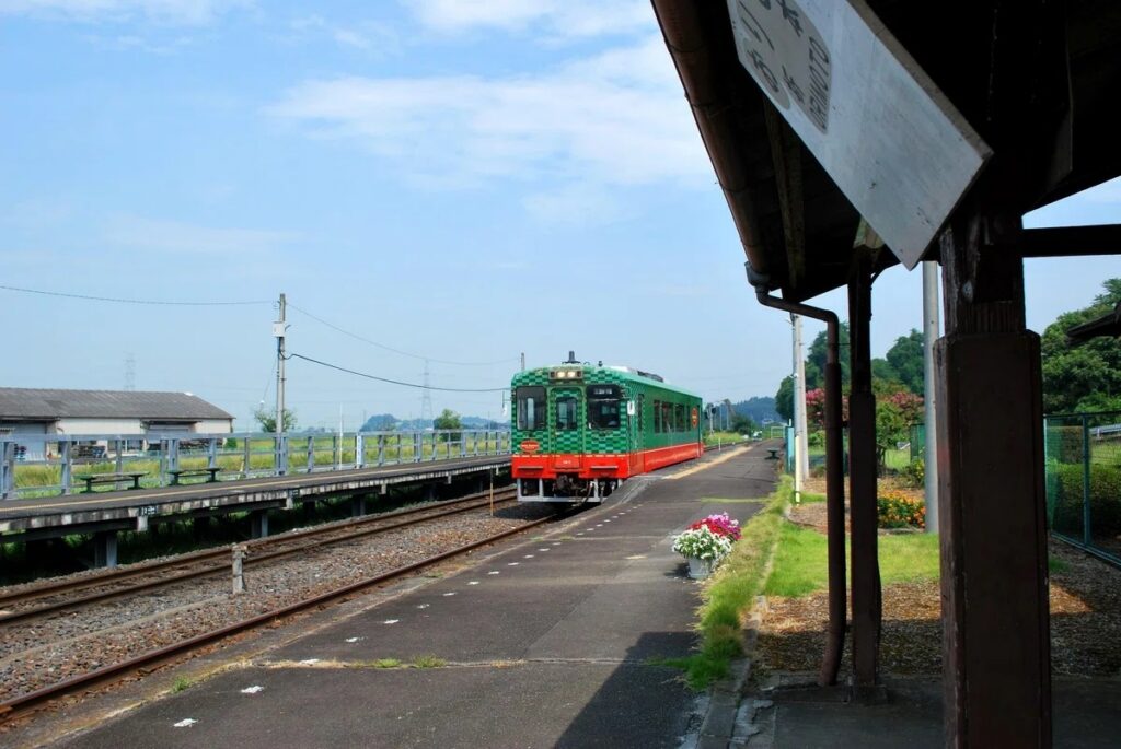 真岡鐡道（折本駅）