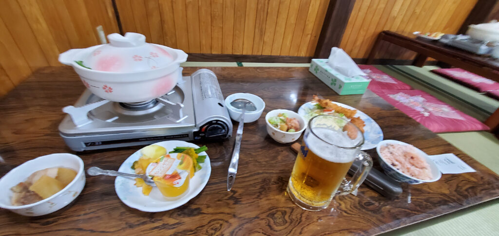 よしや荘夕食