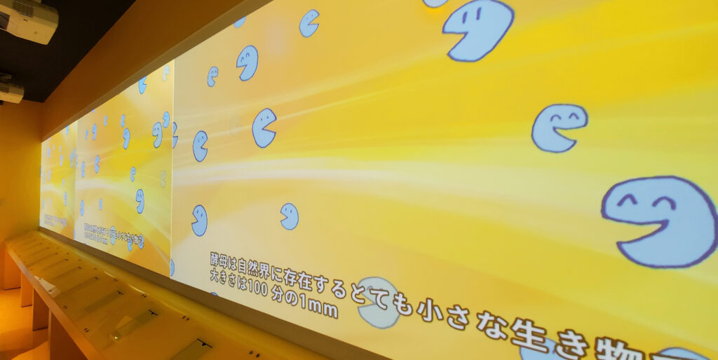 発酵酵母の解説パネル