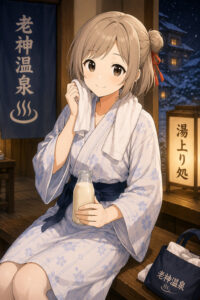 もち子さん浴衣姿