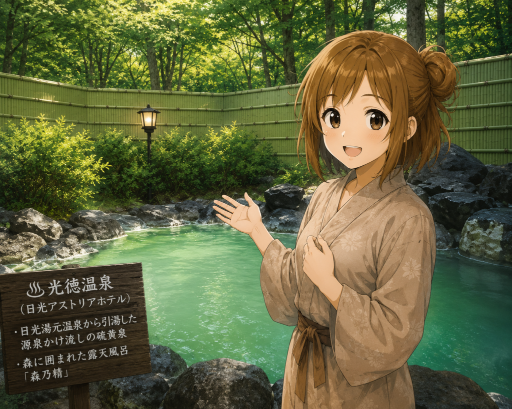 光徳温泉ともち子さん。