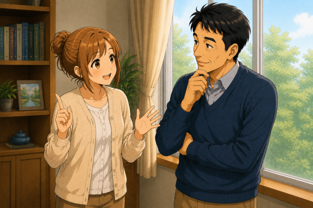 日本のエネルギー政策と経済について話し合うShinともち子さん